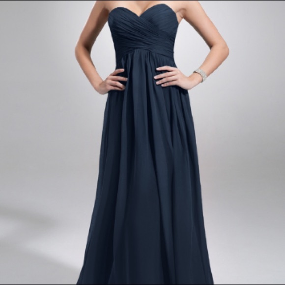 JJs House Dresses & Skirts - 💙JJ’s HOUSE💙CHIFFON FLOOR LENGTH EMPIRE DRESS💙